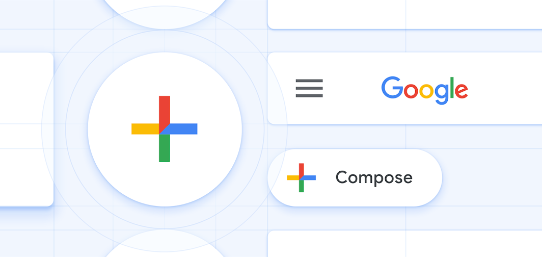 Google material UI design